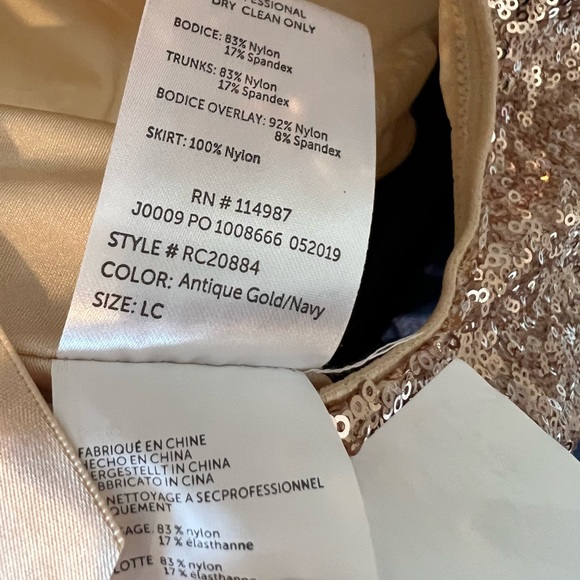 Ballet dance costume Revolution Dancewear, Large Child, Captive Heart - Picture 8 of 8